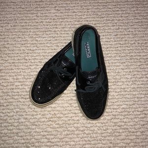 Sperry Sparkly Boat Shoes